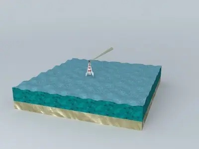 ARGO Light house 3D model