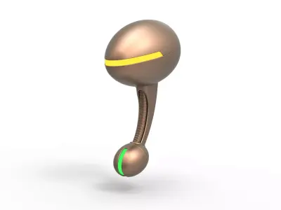 Echo Papa 607 drone from Star Trek The Next Generation 3D print model