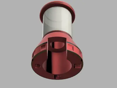 Camp lamp 1-10 RC accessory 3D print model