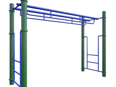 Monkey Bars-010 3D model