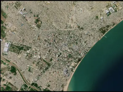 Benguela - Angola 3D model