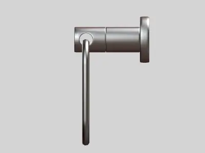Towel Holder Rectangular 3D model
