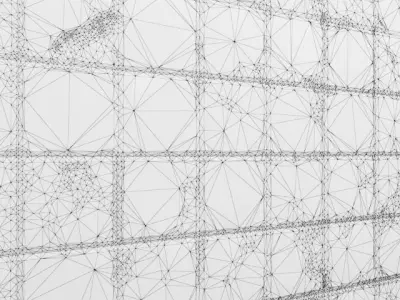 Stone slate 3D 40 3D model