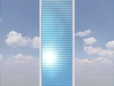 Parametric Building 1a8 3D model