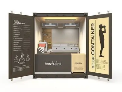 Shipping Container 3D Model Pack