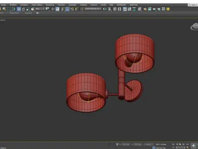 Lumion Ashley sconce Low-poly 3D model