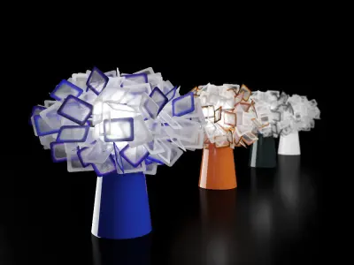 Slamp Clizia table lamp 3D model