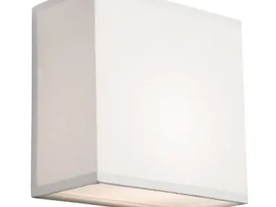 Payzley 1 - Light Dimmable Brown Flush Mounted Sconce - 2 Colour Free 3D model