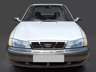 Daewoo Nexia Cielo  Detailed High-Poly 3D Model 3D model
