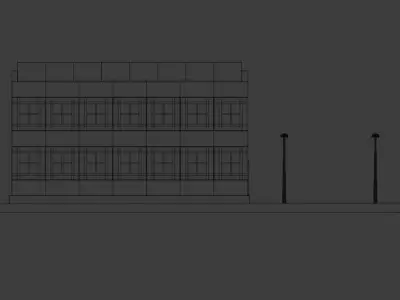 Panel House 3D model