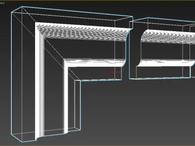 Framing for doors and windows 003 3D model