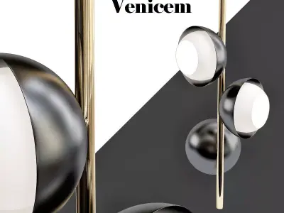 Venicem Urban 3 Suspension Lamp 3D model