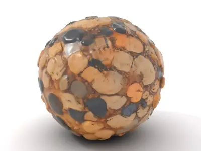 Rustic Cobblestone Texture model pack Texture