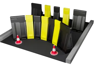 fence alarm 3D model