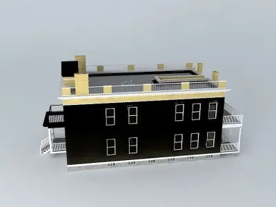 Apartment House Free 3D model