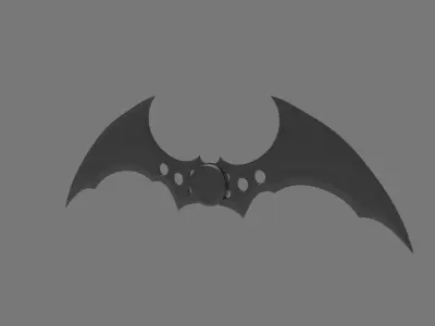 Batarang Arkham Asylum 3D print model
