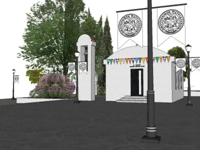 Architecture-Religion-God-Culture-Temple -0230 3D model