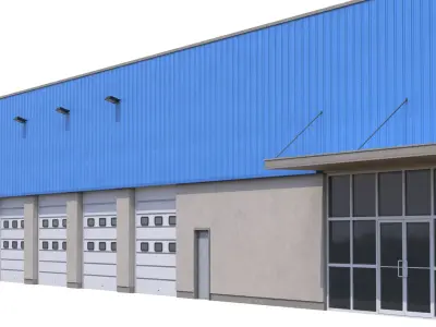  11 PBR Industrial Buildings Collection 