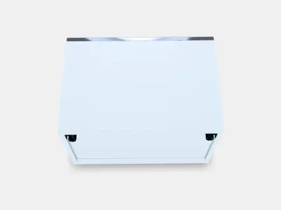 BESTA Shelf unit with door 67 Low-poly 3D model