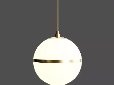 Truax 3 Light Mini Pendant 3D model