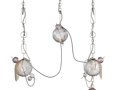 Paradise Chandelier 3D model