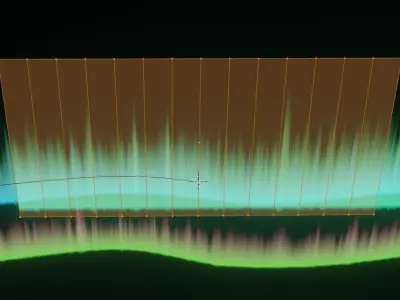 Aurora Material No Volumetrics Free low-poly 3D model