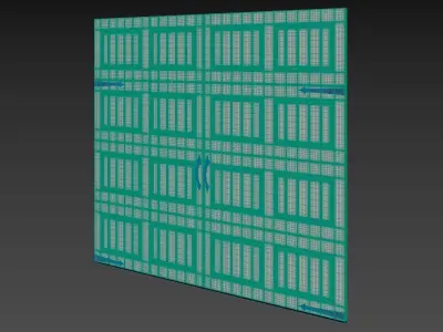 Garage Door 06 3D model