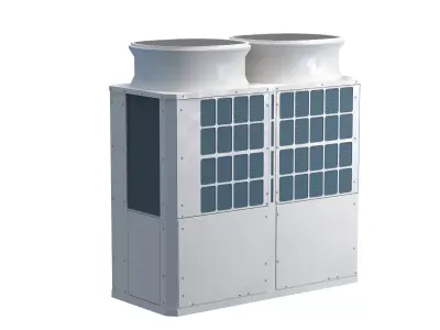 VRF Heat Recovery High Efficiency Heat Pump Low-poly 3D model