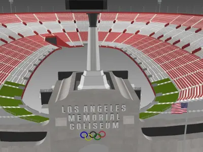 Los Angeles Memorial Coliseum 