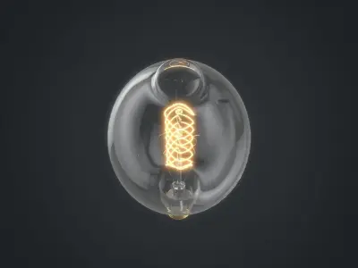 Light bulb 25 3D model