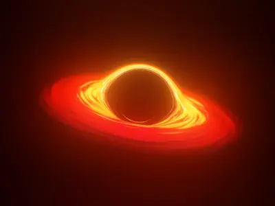 Evee Blackhole  Free 3D model