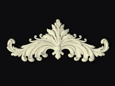 Decor for furniture 3D model 46