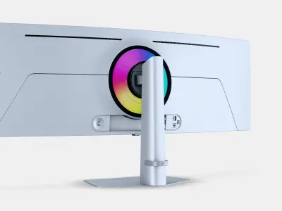 49 Inch Odyssey OLED G9 G93SD DQHD 240Hz Gaming Monitor 3D model