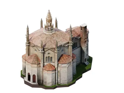 Duomo Mortegliano 3D model
