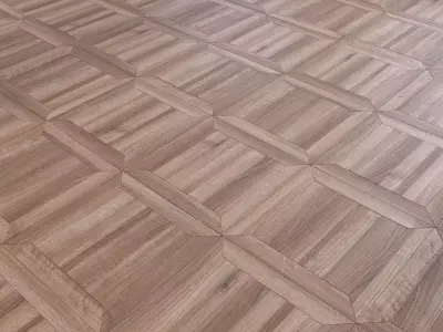 Parquet - Laminate - Wooden floor 2 in 1 Low-poly 3D model