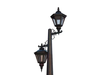 STREET LIGHT Low-poly 3D model