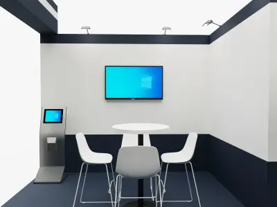 Exhibition stand 5 3D model