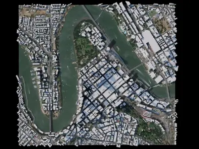 Brisbane - Australia 3D model