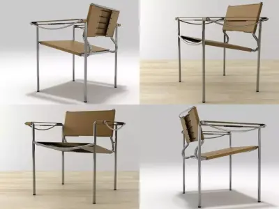 Spaghetti Armchair 109 3D model