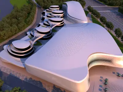 Commercial Complex 1 3D model