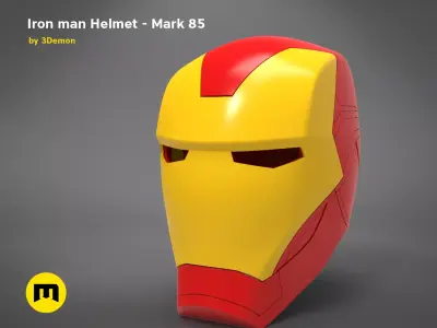 Iron Man Helmet Mark 85 3D print model