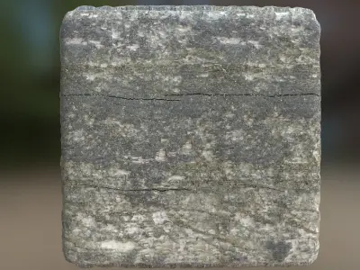 Ruined wooden board PBR texture 2k Texture