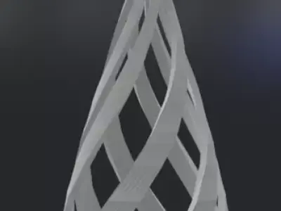 Elfic Lamp 3D print model