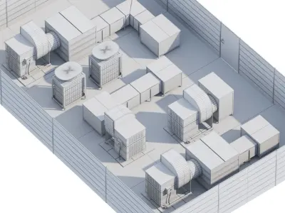 HVAC Roof Technologies 3D model