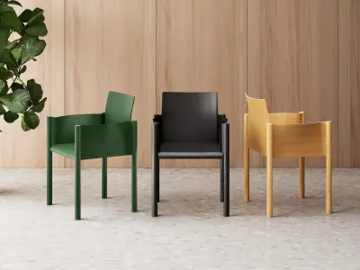 Kawara Armchair 3D model