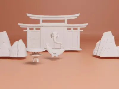 3D Printable Zen Garden Kit 3D print model