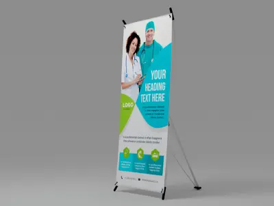 Standee exhibition 01 3D model