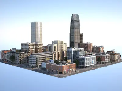 City KC4 3D model
