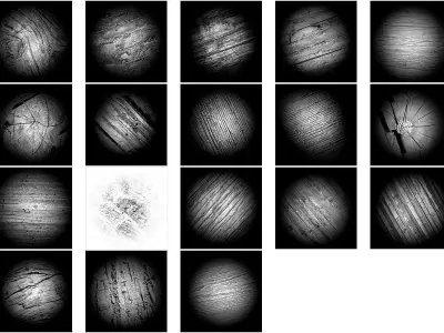 250 Wood Brush-Alpha Pack-Alpha Brush-Brush-Wood Brushes - Vol 8 3D model