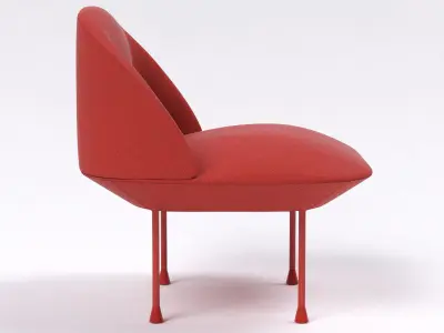 Muuto Oslo Chair 3D model